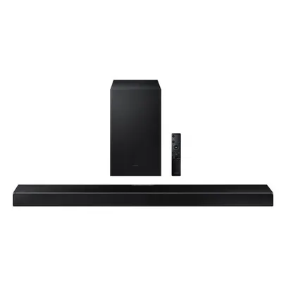 Soundbar Samsung com 3.1.2 canais, Bluetooth, Subwoofer sem fio,Dolby Atmos e Acoustic Beam