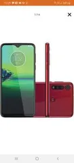 Smartphone Moto G8 Play 32GB Dual Chip Android Tela 6.2" 4G Wi-Fi Câmera 13MP + 8MP + 2MP - Vermelho Magenta