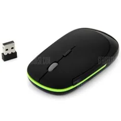 E10 Professional Slim 2.4GHz 1600DPI - Mouse Wireless - R$11