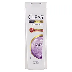 Clear Anticaspa Hidratação Intensa Shampoo, 400 ml