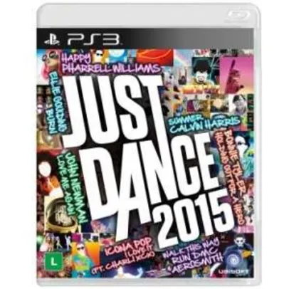 [Salfer] Jogo Just Dance 2015 para Playstation 3 (PS3) - Ubisoft por R$ 13