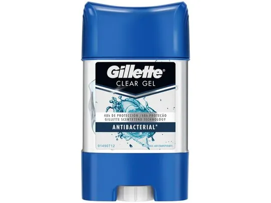 Desodorante Gillette em Gel Antitranspirante - Masculino 82g