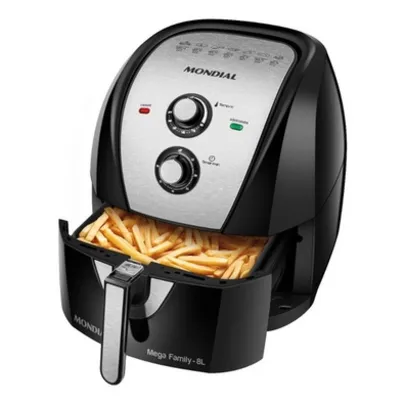 Fritadeira Eletrica Sem OleoAir Fryer Mondial Afn 80 Bi 8L 