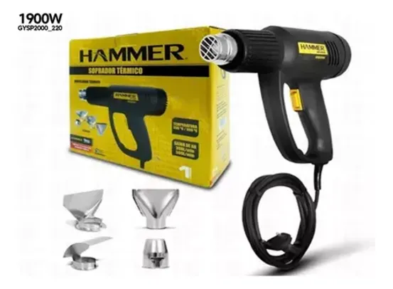 Soprador Térmico 1900w 220v Hammer