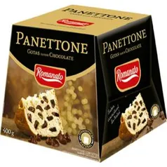 Panetone Gotas de Chocolate Romanato 400g | R$7