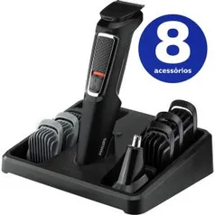 [APP Americanas] Aparador de Pelos Multigroom com 8 acessórios Mg3731/15 - Philips - R$ 99