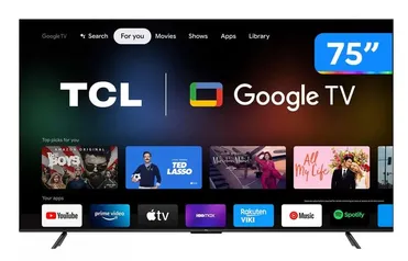 Smart TV 75” 4K LED TCL 75P735 VA 60Hz Hands