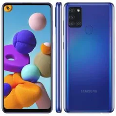 Smartphone Samsung Galaxy A21s 6.5" 64G | R$ 1163