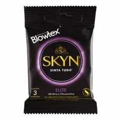 Preservativo Blowtex Skyn Elite c/ 3 Un (leve 3 pague 2 - sai a 7,10 cada pacote)