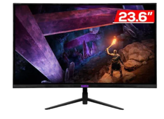 Monitor Gamer Mancer Valak, 23.6 Pol VA, Curvo, FHD, 1ms, 180Hz, FreeSync e G-Sync, HDMI/DP, MCR-VLK