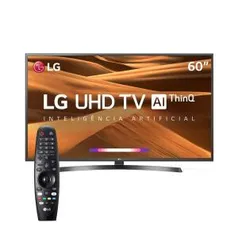 Smart TV LED 60" UHD 4K LG 60UM7270PSA R$ 2849