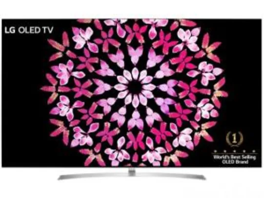 Smart TV OLED 55" LG OLED55B7P Ultra HD 4K Premium com Conversor Digital Wi-Fi integrado 3 USB 4 HDMI com webOS 3.5 Sistema de Som Dolby Atmos - R$ 5499