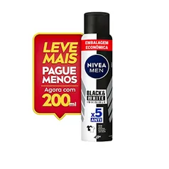 NIVEA Men Desodorante Antitranspirante Aerosol Invisible Black & White Promo 200ml