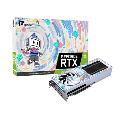 Placa de Video Colorful iGame GeForce rtx 3060 Bilibili E-sports Edition oc lhr-v 12GB GDDR6 192bit