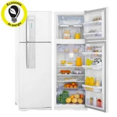 Refrigerador | Geladeira Electrolux Frost Free 2 Portas com Controle de Temperatura Blue Touch 382 Litros Branco - DF42