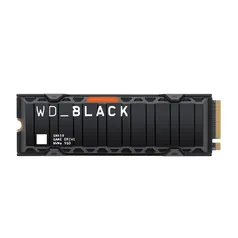 SSD Western Digital, WD_Black SN850, 1TB, NVMe, 7000 MB/s Leitura e 5300 MB/s2 Gravação, Com Heatsin