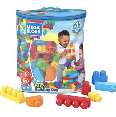 Mattel, Mega Bloks Sacola de 80 Blocos | R$80