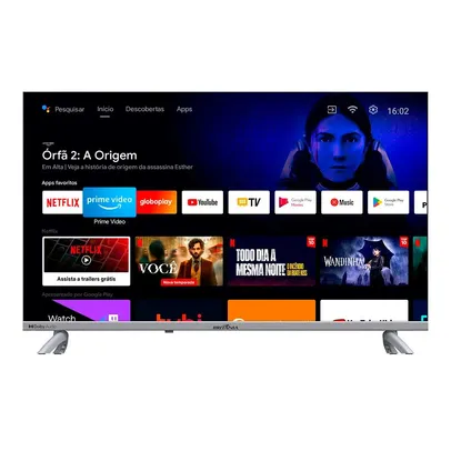 Smart TV 32&apos;&apos; Britânia Btv32g23agssgblh Led Hd Dolby Audio