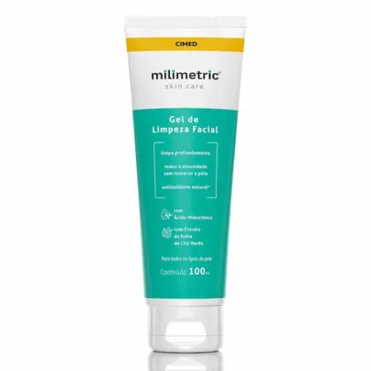 Gel de Limpeza Facial Milimetric Skincare 100g