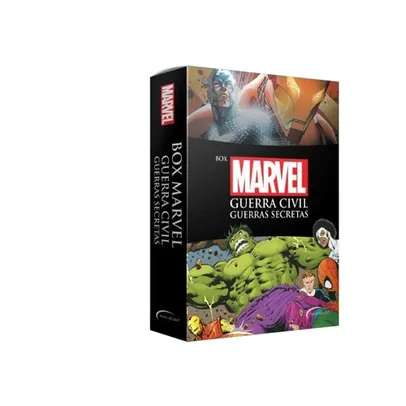 Box Marvel - Guerra Civil / Guerras Secretas