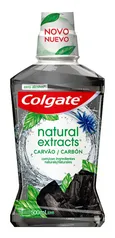 Enxaguante Bucal Colgate Natural Extracts Carvão Zero Álcool 500ml 