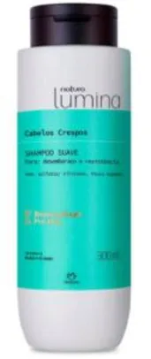 Shampoo Suave Cabelos Crespos Lumina - 300ml | R$ 12