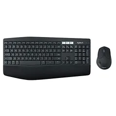 Combo Teclado e Mouse sem fio Logitech MK850 com Teclado com Apoio, USB Unifying ou Bluetooth para a