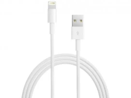 Saindo por R$ 99: [MAGAZINE LUIZA] Cabo Lightning para USB 1m - ORIGINAL Apple MD818BZ/A | Pelando