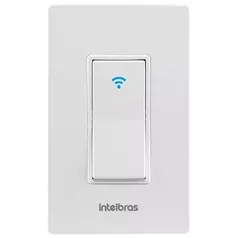 Interruptor de Embutir Smart Intelbras EWS 101 I Wi-Fi Inteligente - Bivolt