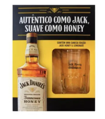 Whiskey Jack Daniel's Tennessee Honey 1L + Caneca Exclusiva | R$146