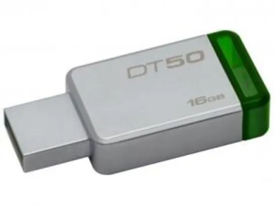 APP | Pen Drive 16GB Kingston - DataTraveler 50 USB 3.0 - R$12