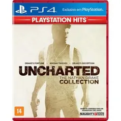 [1ª compra/9 meses] Game Uncharted The Nathan Drake Collection Hits - PS4 - R$35