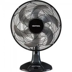 Ventilador de Mesa Turbo 6 Pás 40cm Preto - Ventisol Preto