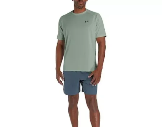 Camiseta Under Armour Tech 2.0 Cor Verde - Masculina