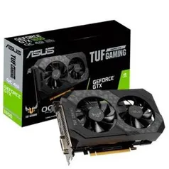 Placa de Vídeo Asus NVIDIA GeForce GTX 1650, 12 Gbps, 4GB, GDDR6 - TUF-GTX1650-O4GD6-GAMING | R$ 3999