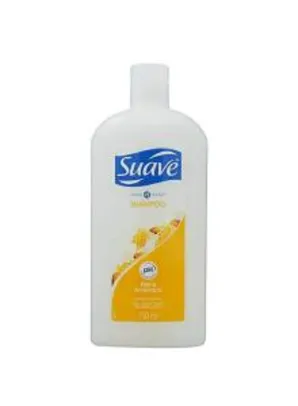 Shampoo Uso Diário Suave 750 ml Mel e Amêndoas, Suave R$10