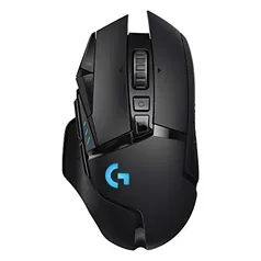 Mouse Gamer Sem Fio Logitech G502 LIGHTSPEED com Tecnologia RGB LIGHTSYNC, Ajustes de Peso, 11 Botóe