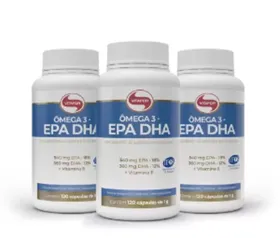 3x Omega 3 epa dha (120 Caps) - Vitafor