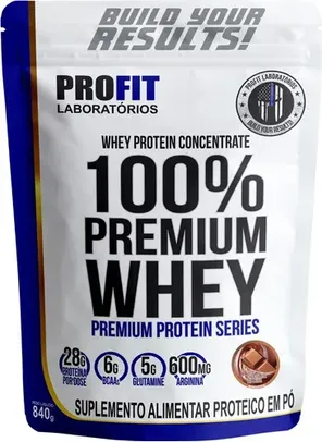 Whey Protein 100% Concentrado Premium 840g Refil - Profit
