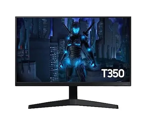 Samsung T350 - Monitor Gamer, 24", FHD, 75Hz, HDMI, VGA, Freesync, Preto