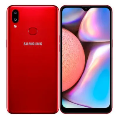 Smartphone Samsung Galaxy A10s, Vermelho R$ 800
