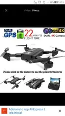 Drone SG900 Wi-fi Zangão RC Profissional R$313