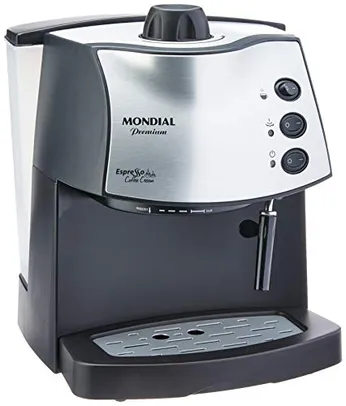 Máquina de Café Mondial, Espresso Coffee Cream Premium, 110V, Preto, 800W - C-08