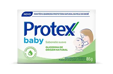 [Super] Sabonete em Barra para Bebê Protex Baby Glicerina Natural 85 g