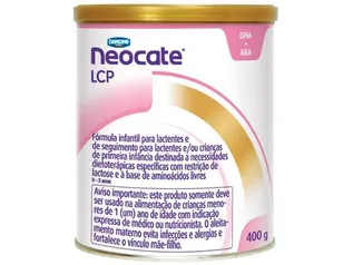 [APP] [C. OURO] Fórmula Infantil Neocate Original LCP Upgrade - 400g | R$225