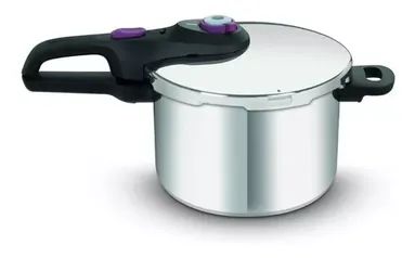 Panela De Pressão Rochedo Inox 6l Fechamento Externo