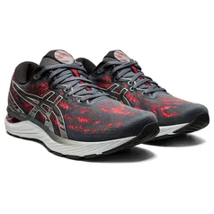 Tênis Asics Gel Cumulus 23 Masculino - Preto+Vermelho | R$425