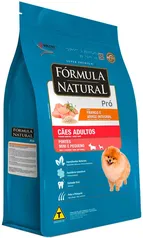 [Primera Compra][APP] Ração Seca Fórmula Natural Pró Super Premium Sabor Frango e Arroz Integral Raças Pequenas - 17,5 Kg