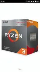 Processador AMD Ryzen 3 3200G, Cache 4MB, 3.6GHz (4GHz Max Turbo), AM4 - YD3200C5FHBOX