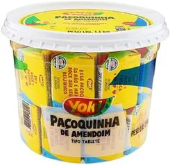 5 Unidades Paçoquinha Tablete Yoki 1,1kg R$22